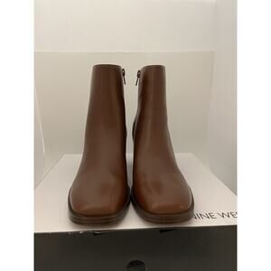 Nine West Caramel Amatto Booties Womens Shoes, Med BROWN210, Size 9